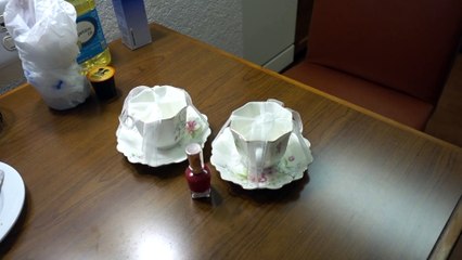 BDMV-113 Aruna & Hari Sharma happy to get 2 sets of tea-cup from HomeGoods Rogers AR May 17, 2019
