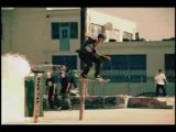 Explosive skateboarding in Slow-Motion Lakai