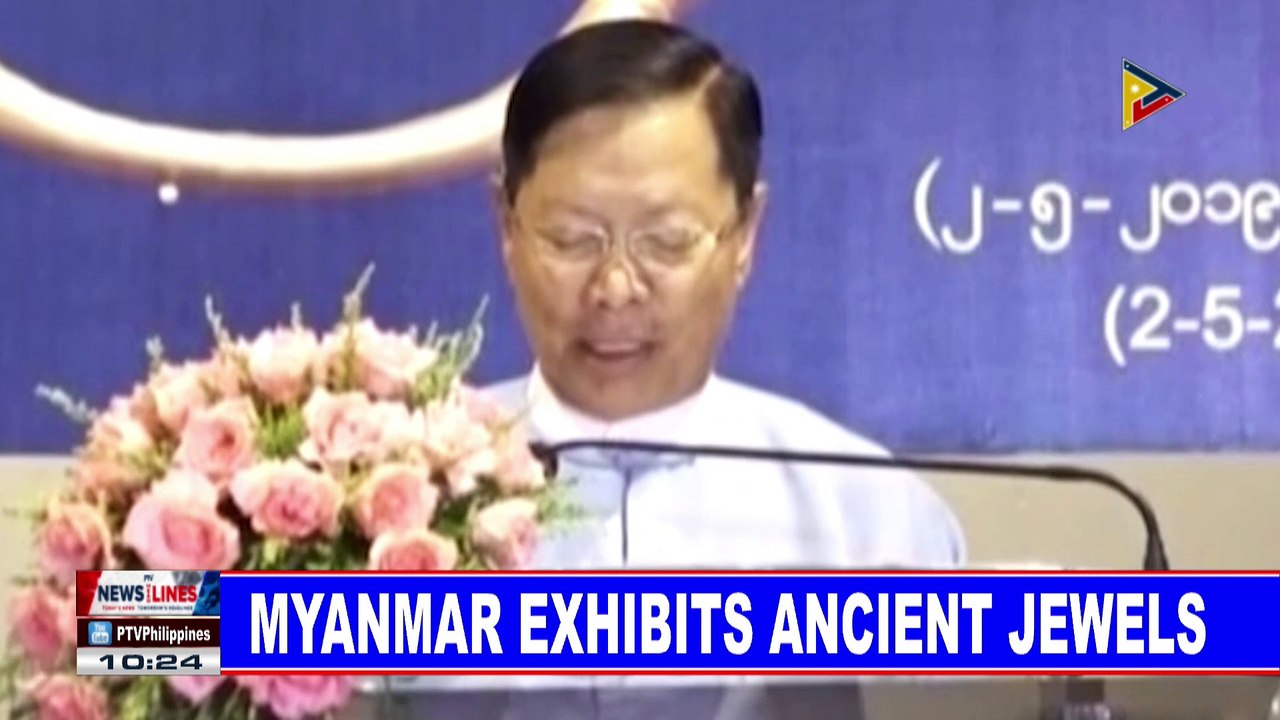 Myanmar exhibits ancient jewels