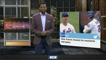 NISSAN Social Drive: Pete Alonso Shaves His Mustache Mid-Game