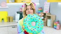 9 DIY Good Unicorn Candy vs Bad Unicorn Candy Giant Candy And Miniature Candy