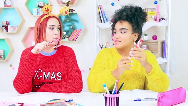 9 ÚTILES ESCOLARES NAVIDEÑOS QUE TIENES QUE HACER ¡BROMAS ESCOLARES DE NAVIDAD!