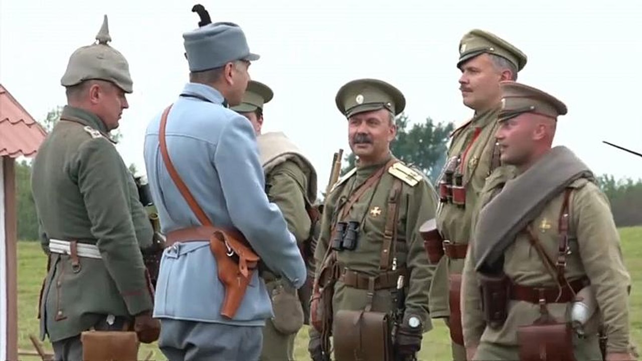 Nachgespielt - die erste russisch-deutsche Schlacht des 1. Weltkriegs