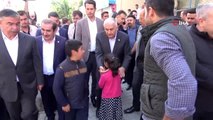 Binali Yıldırım ve İsmet Yılmaz Bitlis'te cenaze törenine katıldı