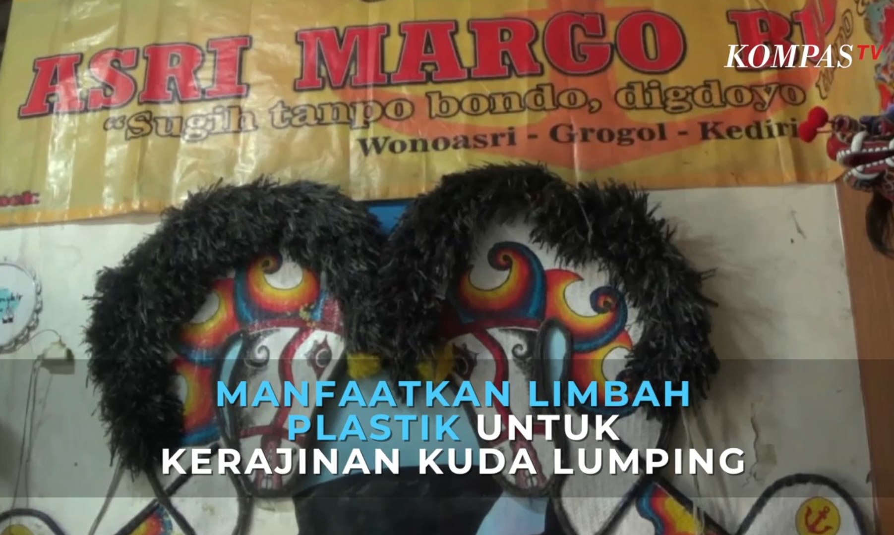 Memanfaatkan Limbah Plastik Untuk Kerajinan Kuda Lumping Video Dailymotion