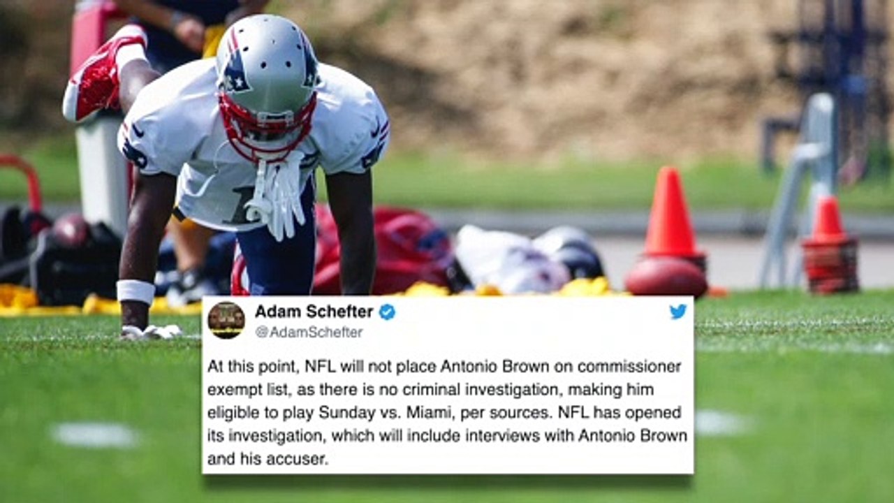 Antonio Brown Avoids Commissioner's Exempt List