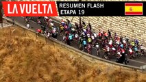 Resumen Flash - Etapa 19 | La Vuelta 19