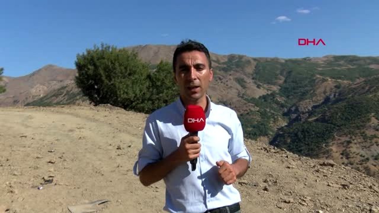 Diyarbakır kulp'ta 7 kişinin şehit olduğu saldırının yaşandığı bölgeden görüntüler