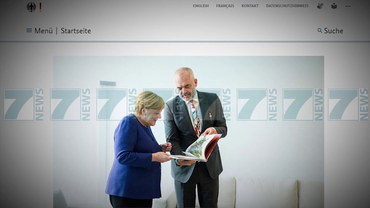RAMA TAKON MERKEL PER NEGOCIATAT«I INKURAJUAR PER VLERESIMET» - News, Lajme - Kanali 7