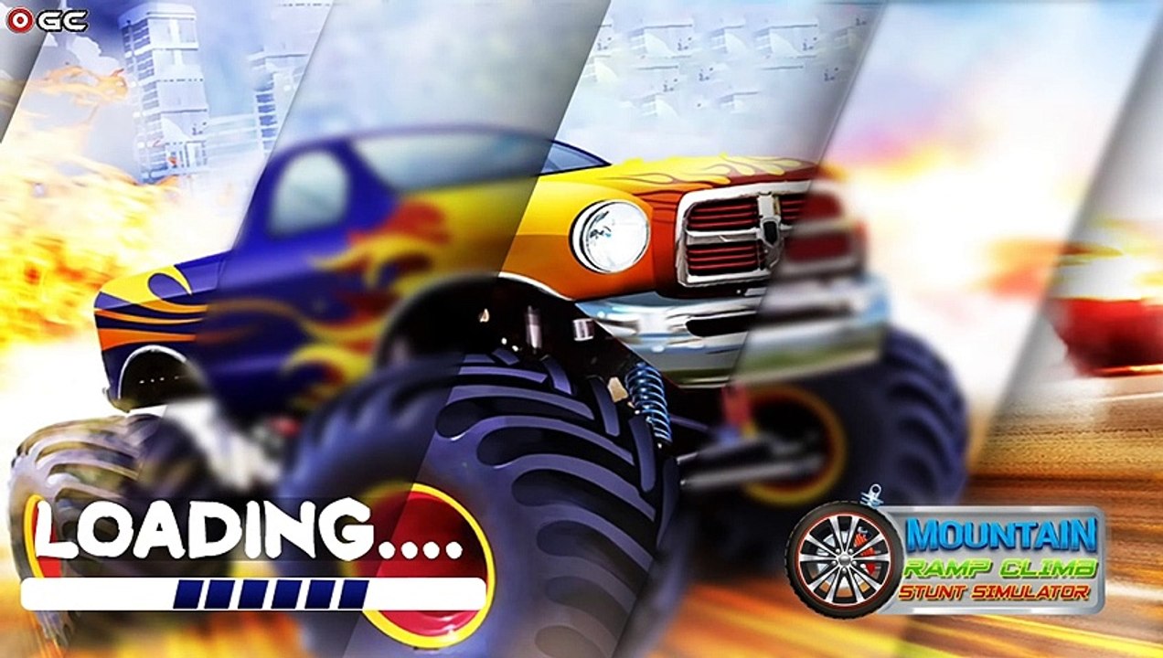 Ramp Mountain Stunt Climb LV12 17 - 4x4 Monster Truck Race Games - Android Gameplay Video #3