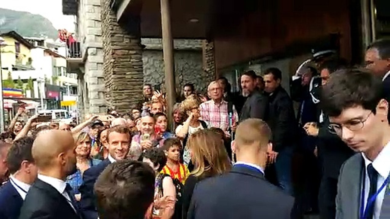Macron podria tornar a Andorra