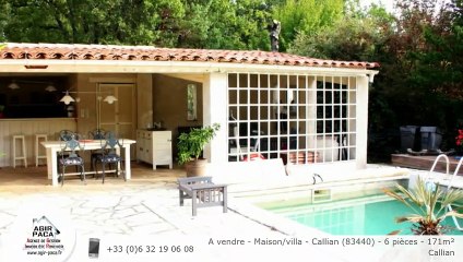 A vendre - Maison/villa - Callian (83440) - 6 pièces - 171m²