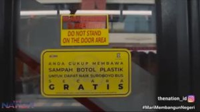 Di Surabaya, Sampah Plastik untuk Bayar Uang Sekolah, Ongkos Bus & Pembangkit Listrik