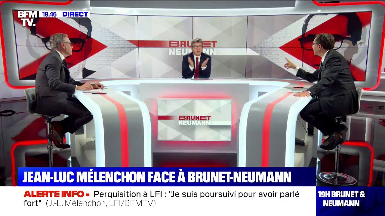 "Moi, je suis la victime d'une femme d'extrême droite", déclare Jean-Luc Mélenchon en parlant de l'ancienne député européenne Sophie Montel