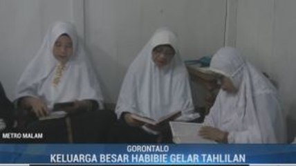 Keluarga Besar Habibie di Gorontalo Gelar Tahlilan