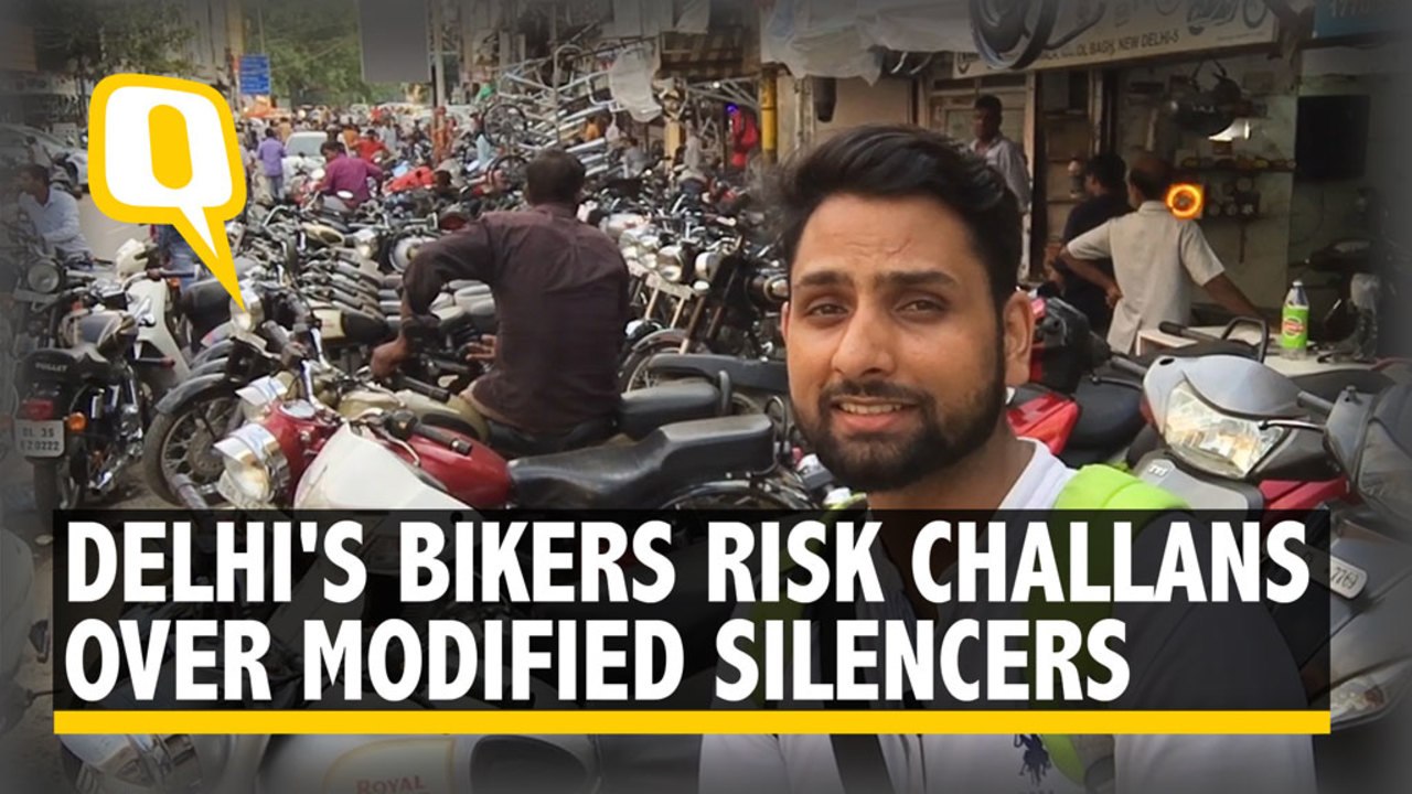 Delhi Police Says Loud Silencers Banned, But Bikers Turn Deaf Ear