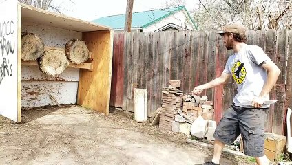 Precision Triple Knife Throw