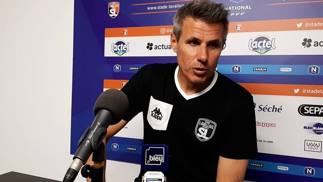 Stade lavallois / Red Star : réaction d'Olivier Frapolli