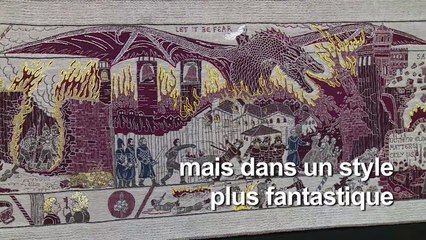 Une tapisserie tisse la saga Game of Thrones à Bayeux