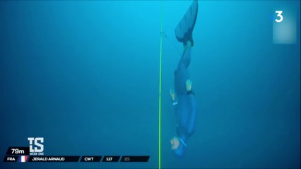 Apnée : Arnaud Jérald, le grand Bleu