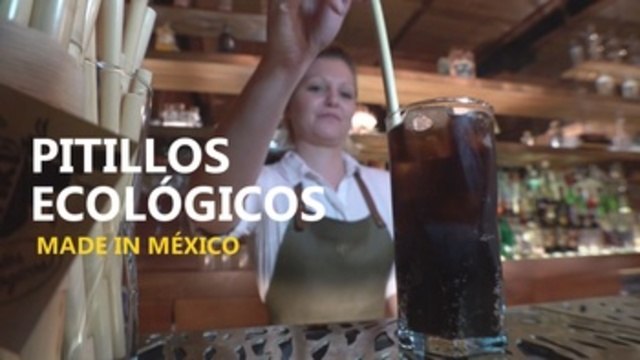 Los pitillos ecológicos made in México