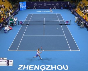Zhengzhou - Mladenovic remporte un magnifique combat face à Svitolina