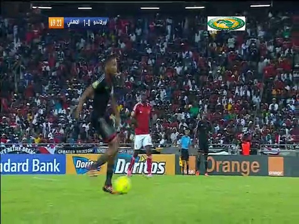 الشوط الثاني مباراة الاهلى و اورلاندو بيراتس 1-1 ذهاب نهائى دورى ابطال افريقيا 2013
