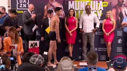 Ryan Garcia weigh-in