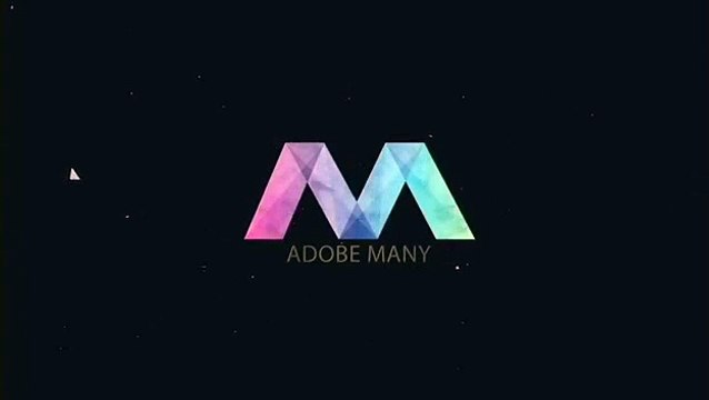 Adobe After Effects Template Triangle Particles Logo Reveal