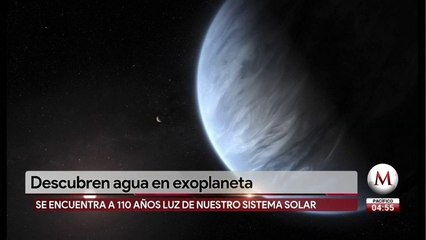 Científicos descubren agua en exoplaneta