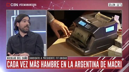 Nicolas del Caño _El Congreso está cerrado_ quieren que se convalide este endeudamiento._