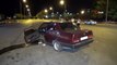 Karaman'da otomobil ile hafif ticari araç çarpıştı: 2 yaralı