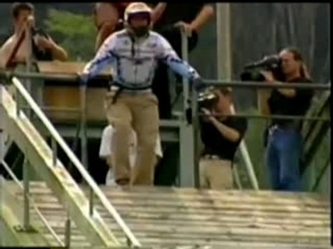 Tremplin de saut à Ski en vélo