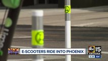 E-scooters will hit Phoenix streets on Monday