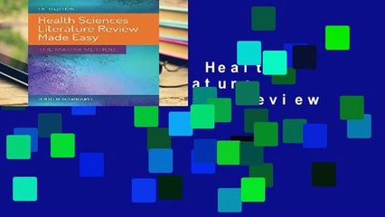 Full Version  Health Sciences Literature Review Made Easy  Review