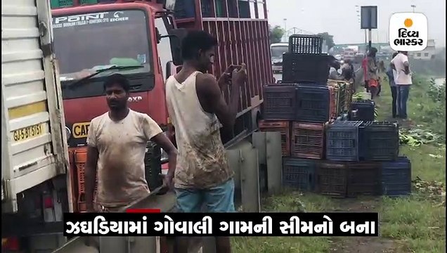 ભરૂચ: નર્મદા નદીમાં પાણી છોડાતા ખેતરોમાં પાણી ઘુસ્યા, નાવડી પલટવાની ઘટના કેમેરામાં કેદ