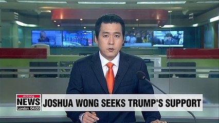 Joshua Wong urges inclusion of guarantees for Hong Kong rights in U.S.-China trade talks