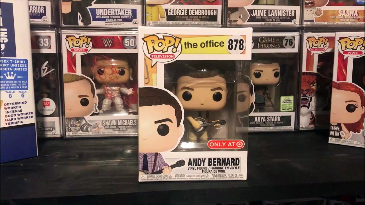 Andy Bernard The Office With Banjo Funko Pop Target Exclusive