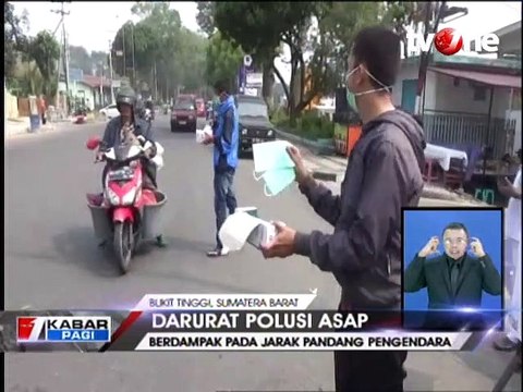 Darurat Polusi Asap, Kabut Asap Mulai Selimuti Bukittinggi