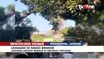 Detik-detik Ledakan di Mako Brimob Srondol Semarang