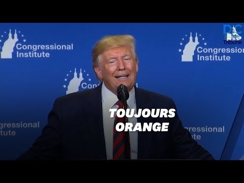 Donald Trump reconnaît qu'il a un teint orange... à cause des ampoules basse consommation