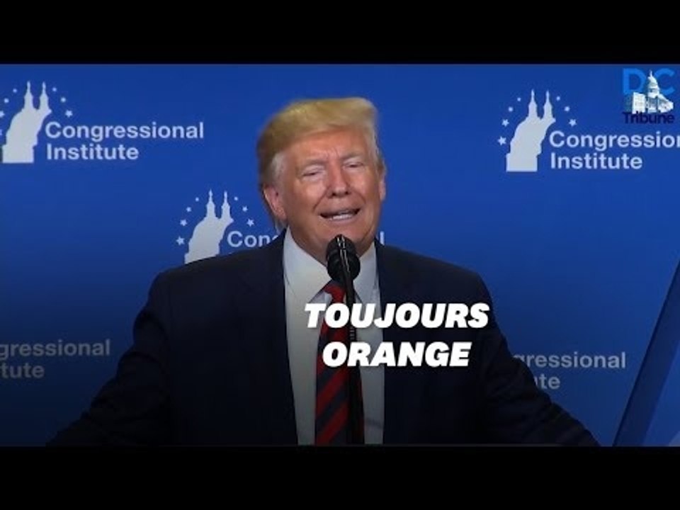 Donald Trump reconnaît qu'il a un teint orange... à cause des ampoules basse consommation