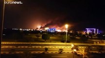 هجوم للحوثيين على أرامكو السعودية بواسطة 10 طائرات مسيّرة وتعهّدٌ بالمزيد