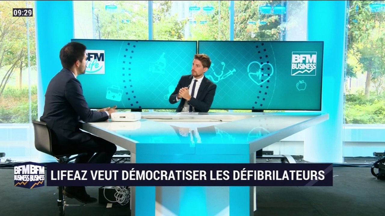 Lifeaz veut démocratiser les défibrillateurs - 14/09