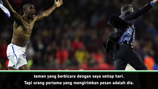 Mourinho Salah Satu Orang Terbaik Di Sepakbola - Eto'o