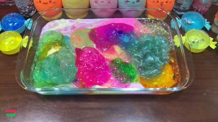 Relaxing with Fruits - StressBall ! Mixing Store Bought Slime With Putty Slime! Slime Smoothie  #641