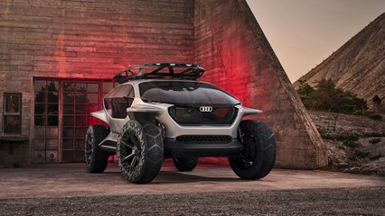 El conglomerado empresarial Audi diseña un todoterreno eléctrico donde los faros son sustituidos por modernos drones