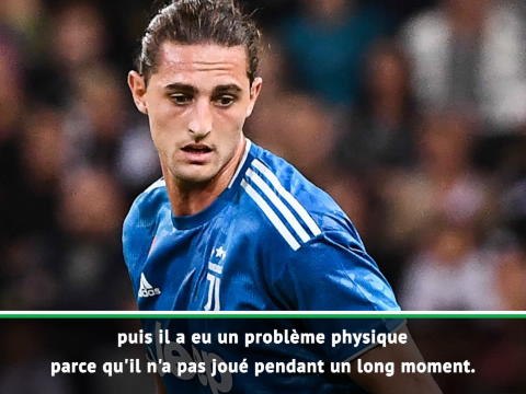 Juventus - Sarri évoque les difficultés de Rabiot