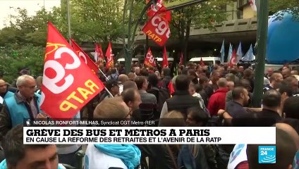 Les agents de la RATP veulent mettre fin au projet du gouvernement pour les retraites