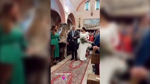 María García de Jaime y Tomás Páramo se dan el sí quiero